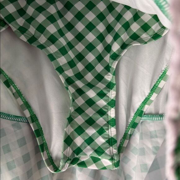 Unique Vintage Gingham Matching Set Swimwear
Bikini Skirt Retro - Picture 6 of 10